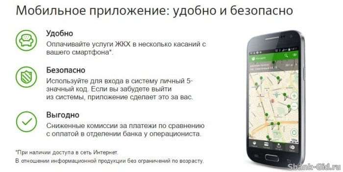Оплата услуг телефона с карты через мобильное приложение Сбербанка